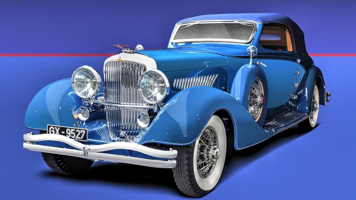 Click to Enlarge-Esc to Close myimgs/ArtDecoCars1910-36/1935 Duesenberg model-j cabriolet-dieteren.jpg